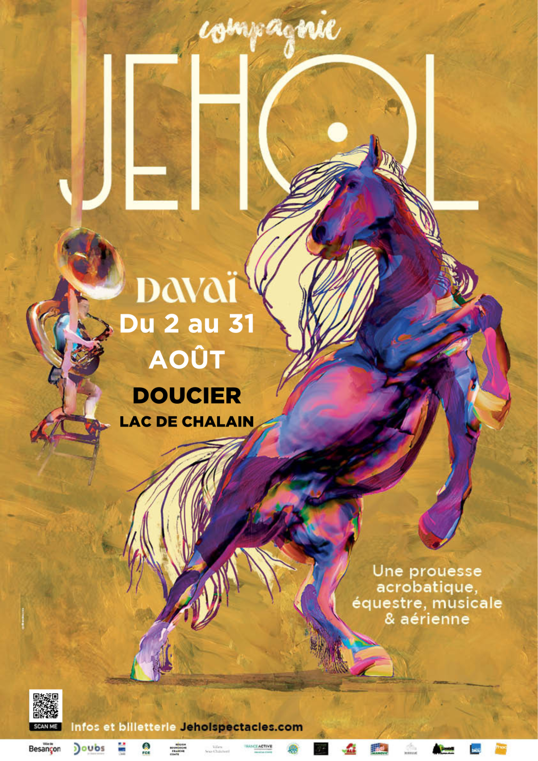 spectacle équestre Davaï